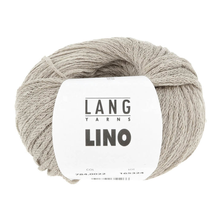 Lang Yarns 022 - Kiesel Lang Yarns Lino Lieblingsgarn