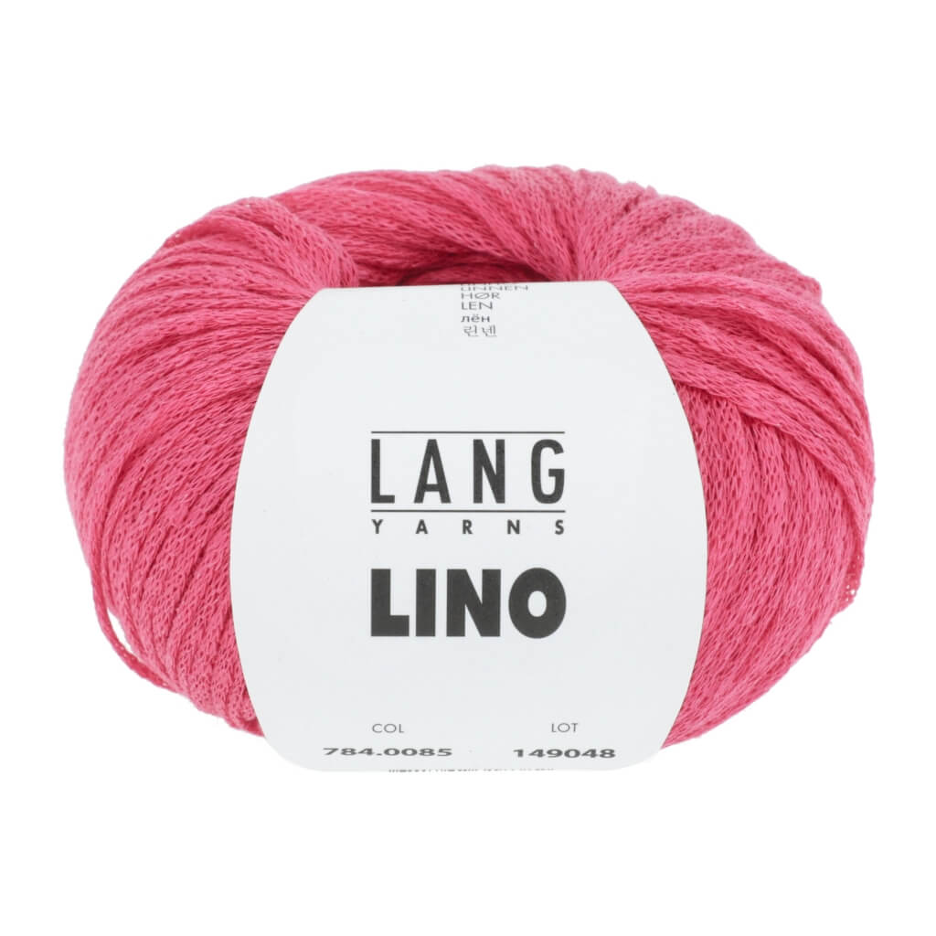 Lang Yarns 085 - pink Lang Yarns Lino Lieblingsgarn