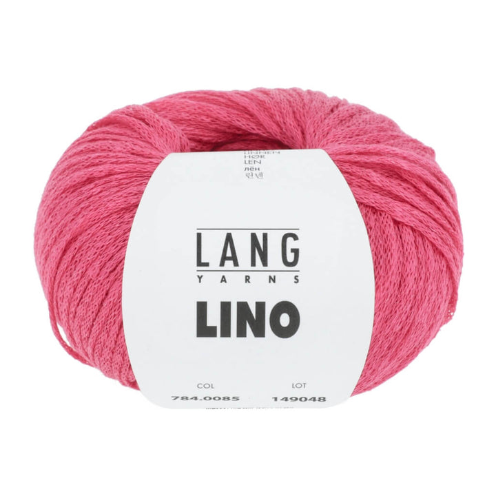 Lang Yarns 085 - pink Lang Yarns Lino Lieblingsgarn