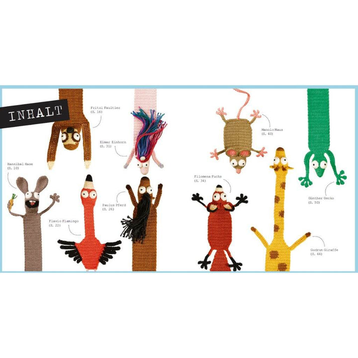 Topp TOPP Tierische Lesezeichen zum Häkeln by Supergurumi Lieblingsgarn