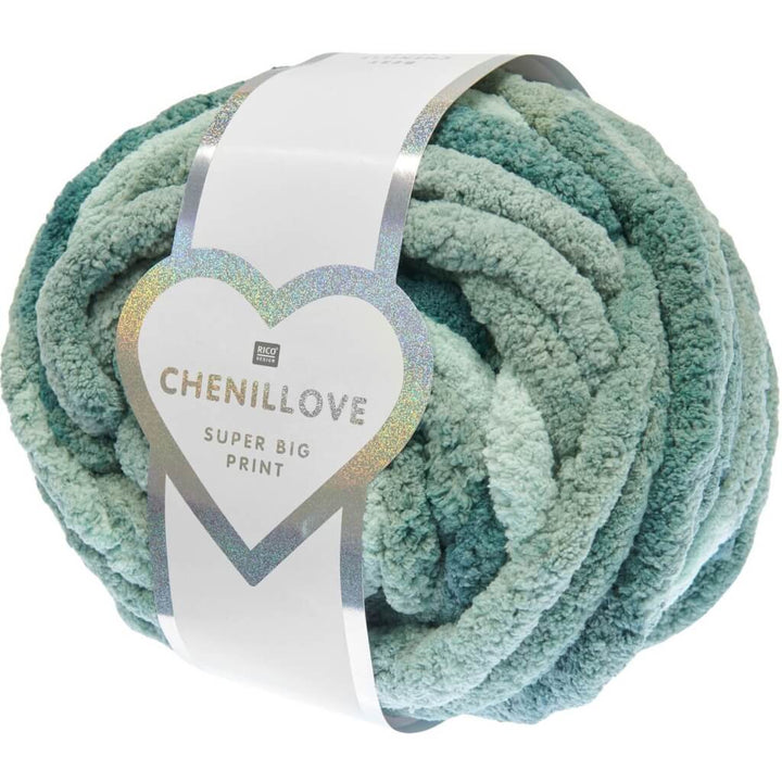 Rico Design 006 - Efeu Rico Design Chenillove Super Big Print Lieblingsgarn