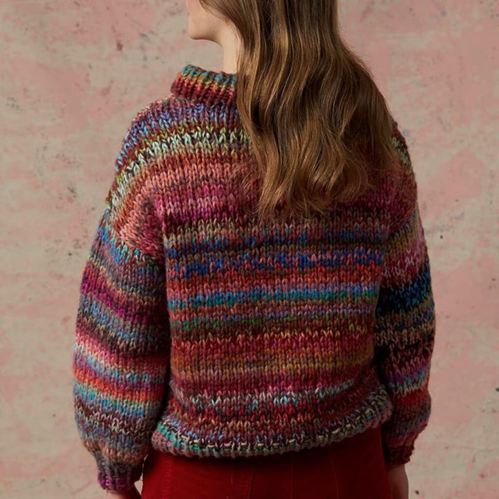 Lang Yarns Pattern Bunter Pullover mit Farbverlauf Strickanleitung - Lang Yarns (PDF) Lieblingsgarn