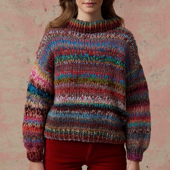Lang Yarns Pattern Bunter Pullover mit Farbverlauf Strickanleitung - Lang Yarns (PDF) Lieblingsgarn