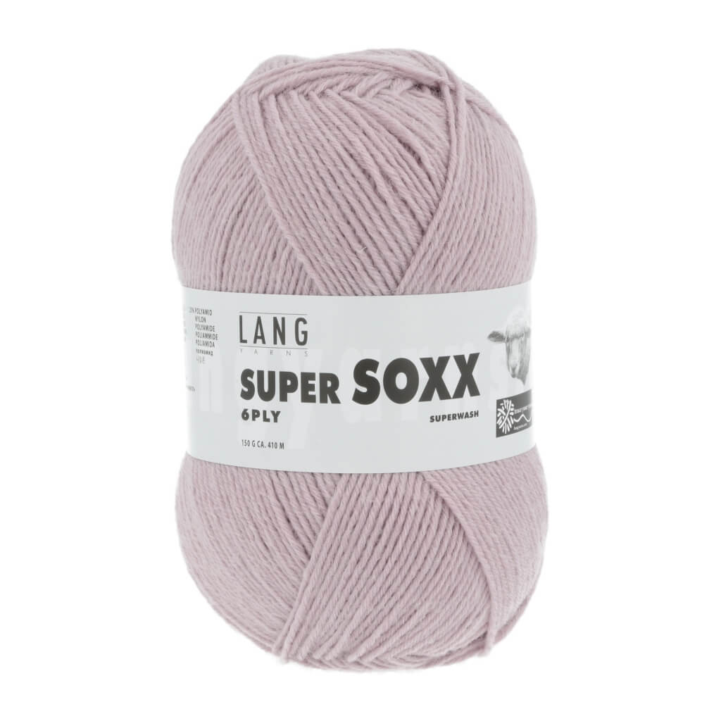 Lang Yarns 907.0019 - Rosa Lang Yarns Super Soxx 6-fach - 150g Lieblingsgarn
