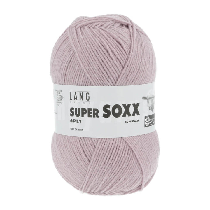 Lang Yarns 907.0019 - Rosa Lang Yarns Super Soxx 6-fach - 150g Lieblingsgarn