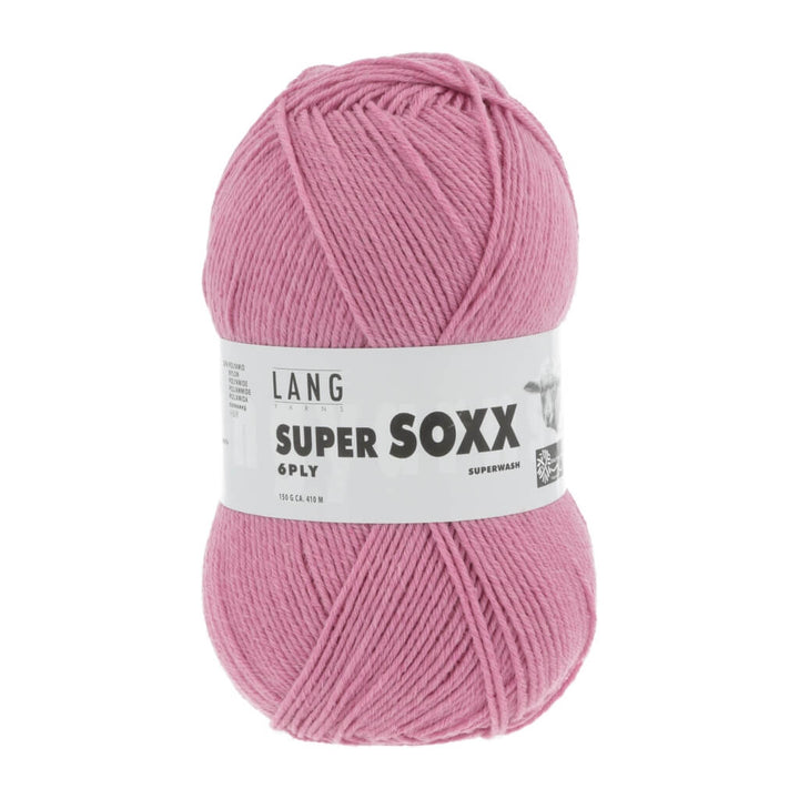 Lang Yarns 907.0119 - Rosa Dunkel Lang Yarns Super Soxx 6-fach - 150g Lieblingsgarn