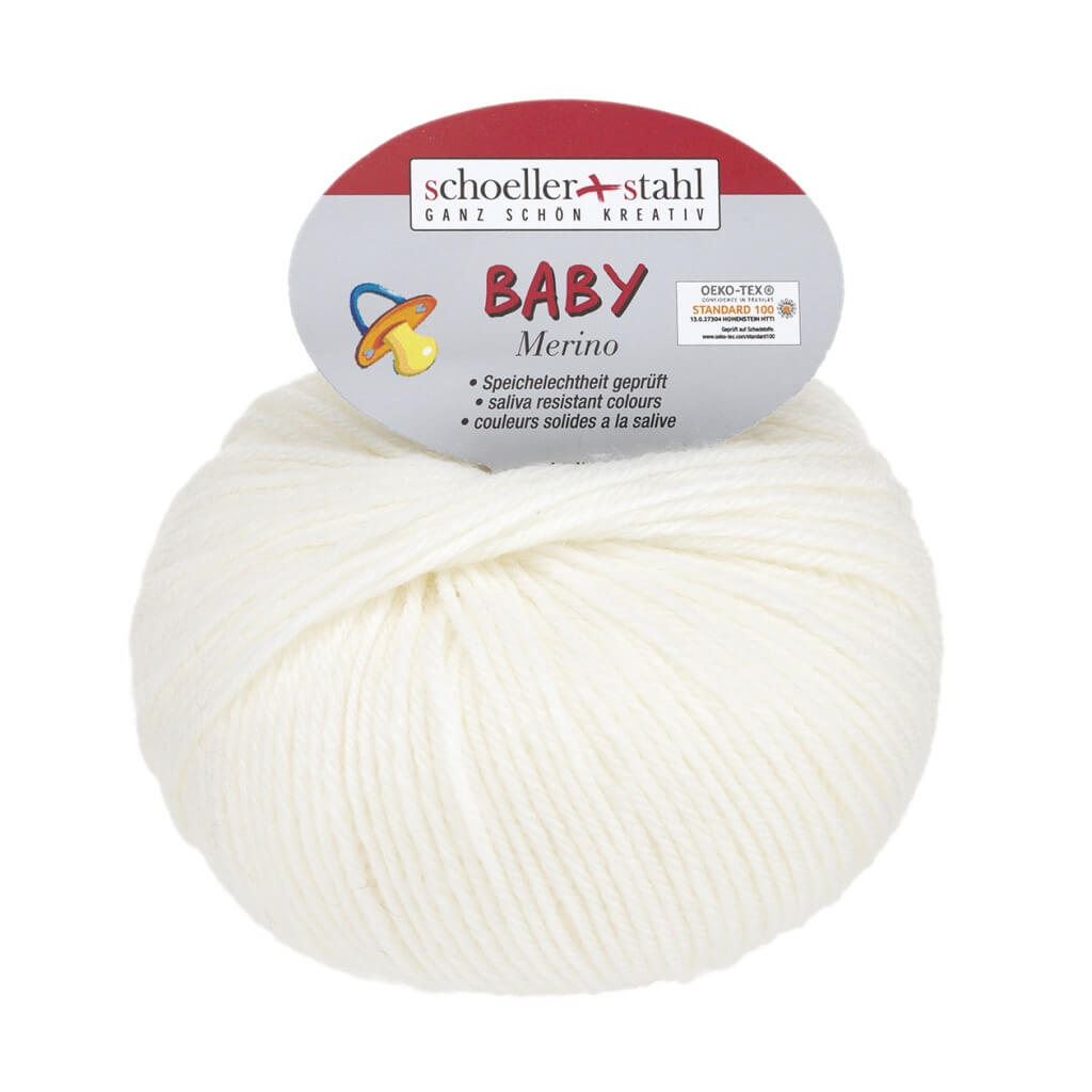 Schoeller + Stahl 3901 - Weiß Schoeller+Stahl Baby Merino Lieblingsgarn