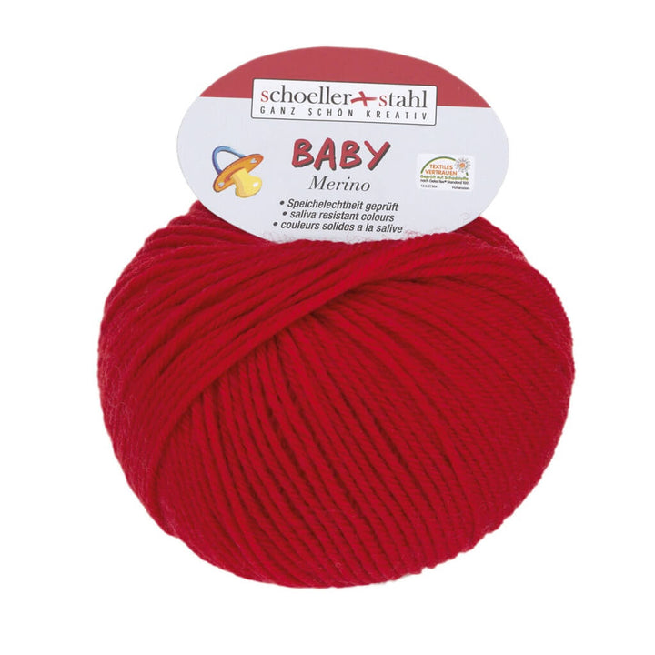 Schoeller + Stahl 3918 - Rot Schoeller+Stahl Baby Merino Lieblingsgarn