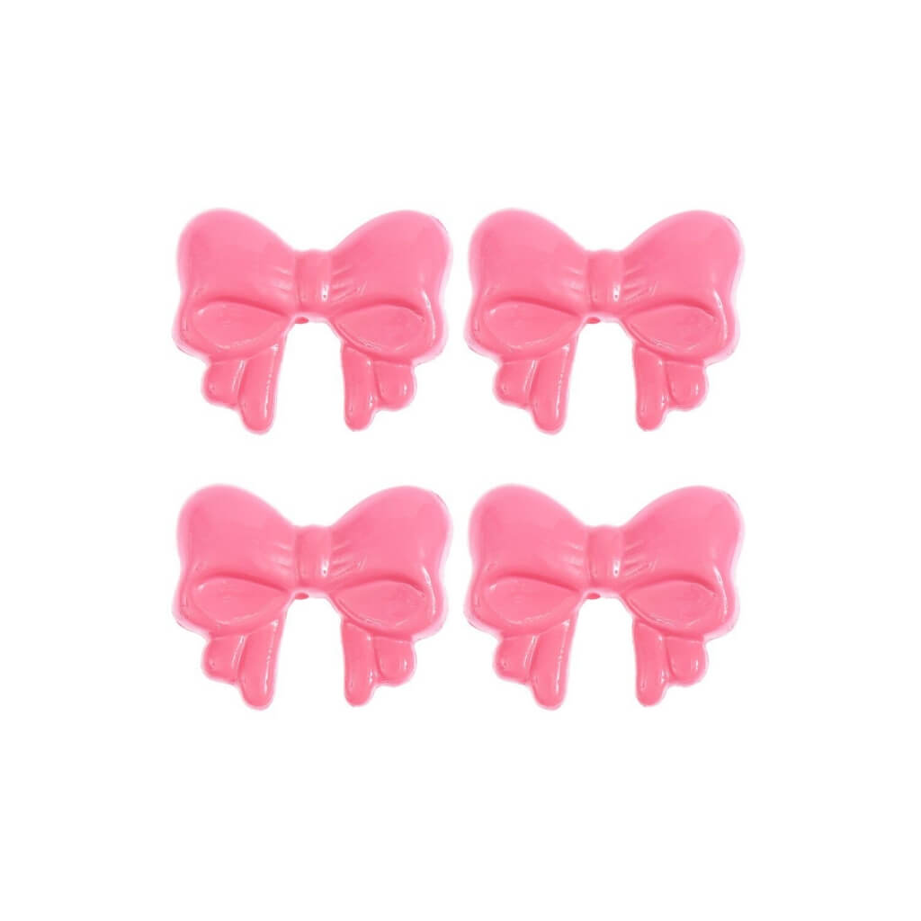 Rico Design Schleife Pink Rico Design Motiv-Knöpfe 4 Stk. Lieblingsgarn
