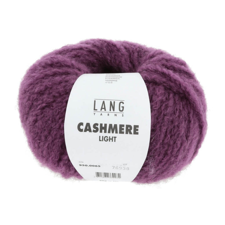 Lang Yarns 065 - fuchsia Lang Yarns Cashmere Light - 25g Kaschmir Wolle Lieblingsgarn