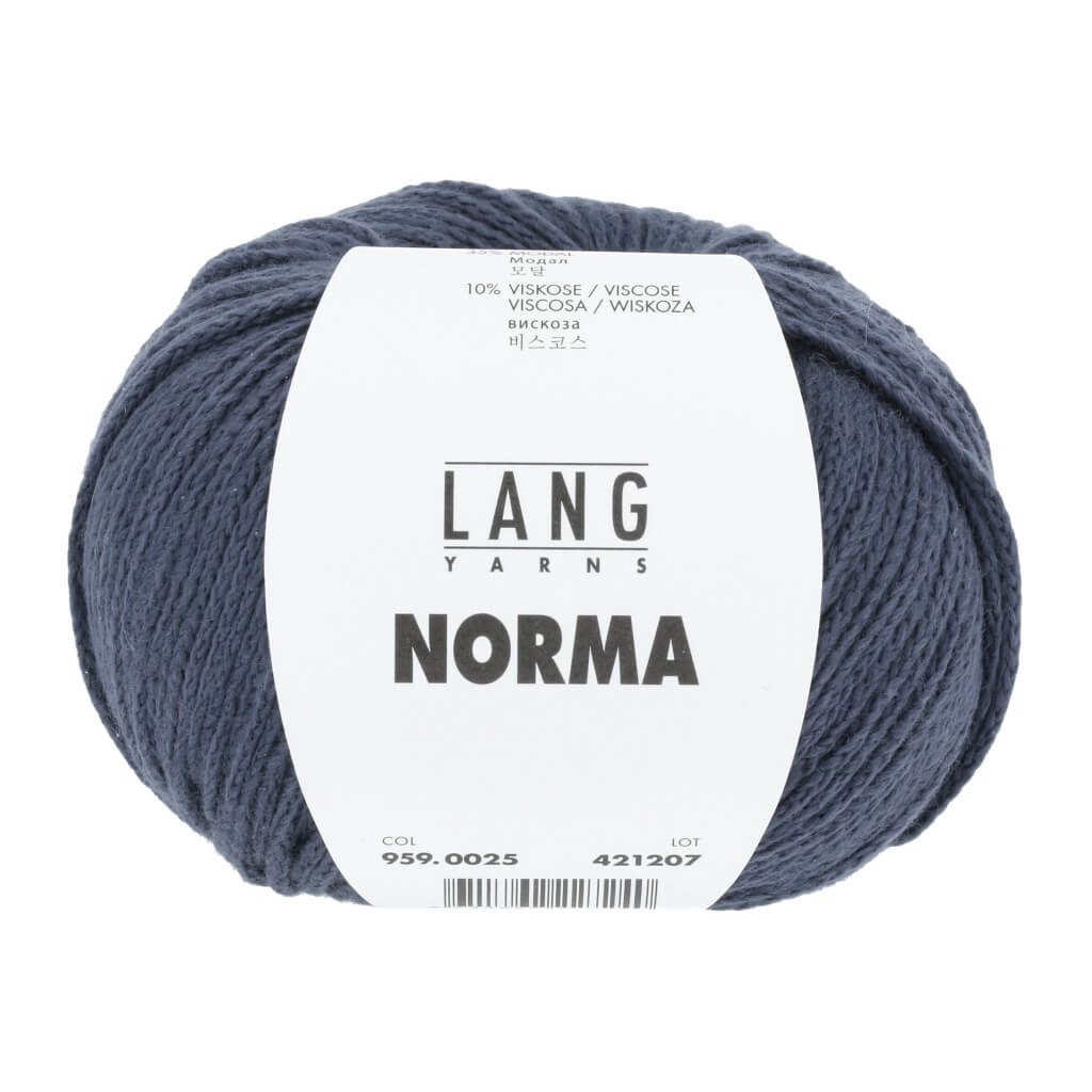 Lang Yarns 959.0025 - Navy Lang Yarns Norma Lieblingsgarn