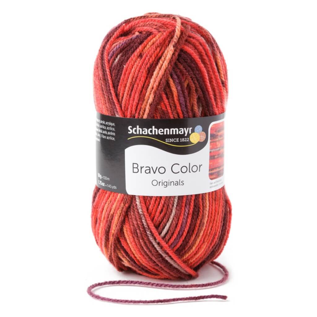 Schachenmayr Bravo Originals Color 2087 - Vesuv Color Lieblingsgarn
