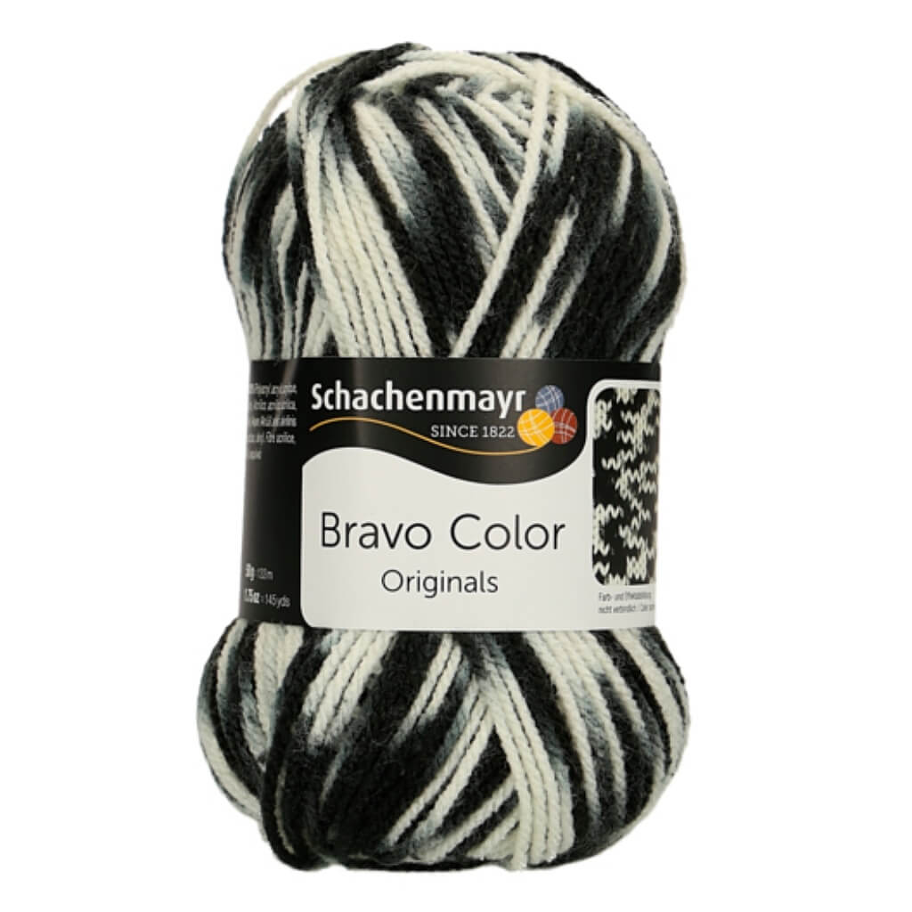 Schachenmayr Bravo Originals Color 2336 - Zebra Color Lieblingsgarn