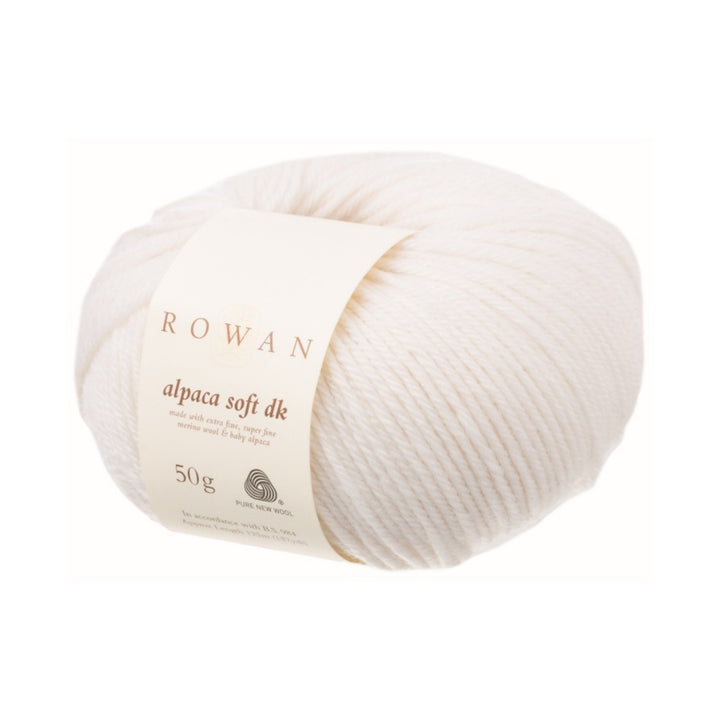 Rowan Alpaka Soft 201 white Lieblingsgarn