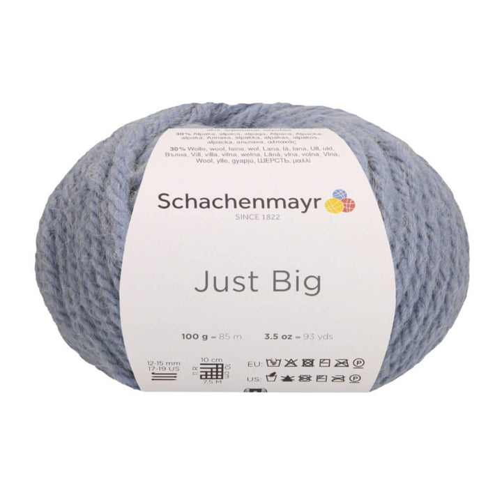 Schachenmayr 52 - Nebelblau Meliert Schachenmayr Just Big Lieblingsgarn
