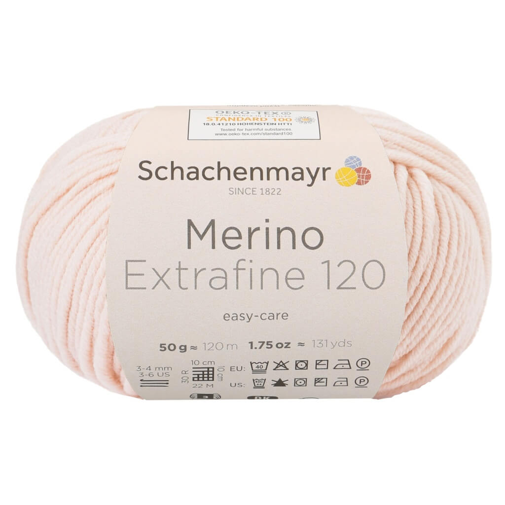 Schachenmayr 124 - Teint Schachenmayr Merino Extrafine 120 - Merinogarn Lieblingsgarn