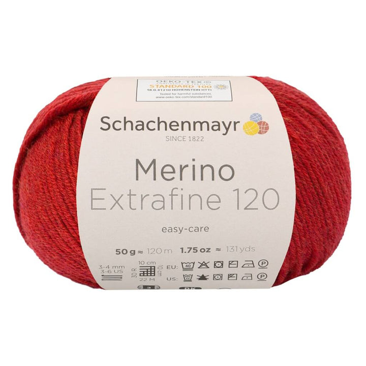 Schachenmayr 127 - Passion Meliert Schachenmayr Merino Extrafine 120 - Merinogarn Lieblingsgarn