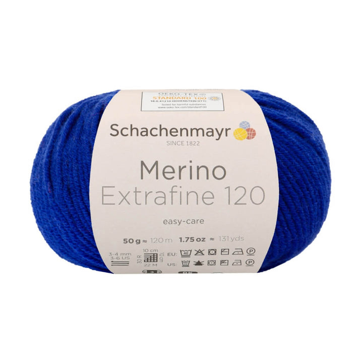 Schachenmayr 153 - Enzian Schachenmayr Merino Extrafine 120 - Merinogarn Lieblingsgarn