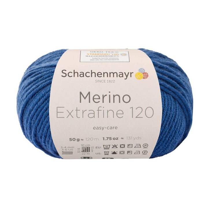 Schachenmayr 154 - Jeans Schachenmayr Merino Extrafine 120 - Merinogarn Lieblingsgarn