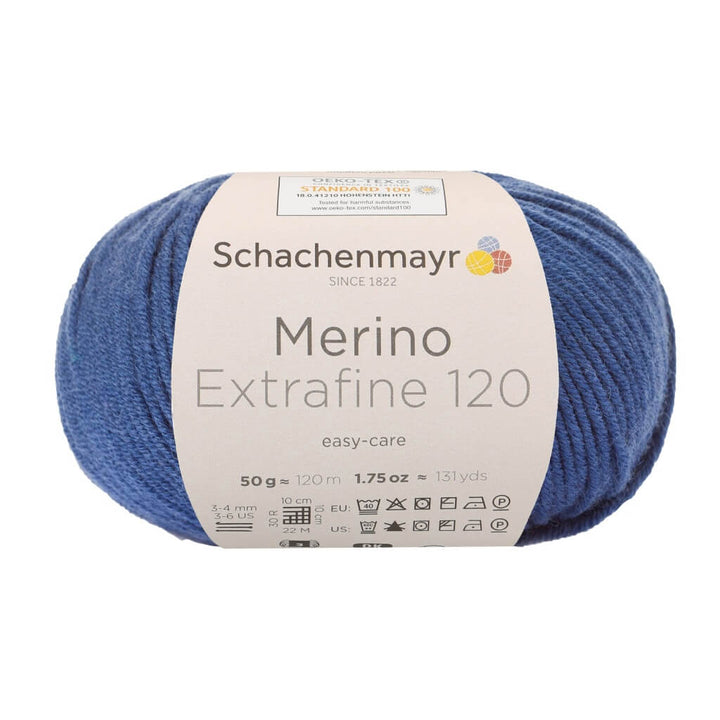 Schachenmayr 155 - Navy Schachenmayr Merino Extrafine 120 - Merinogarn Lieblingsgarn