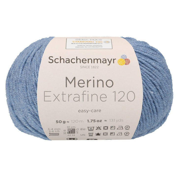 Schachenmayr 156 - Wolke Meliert Schachenmayr Merino Extrafine 120 - Merinogarn Lieblingsgarn