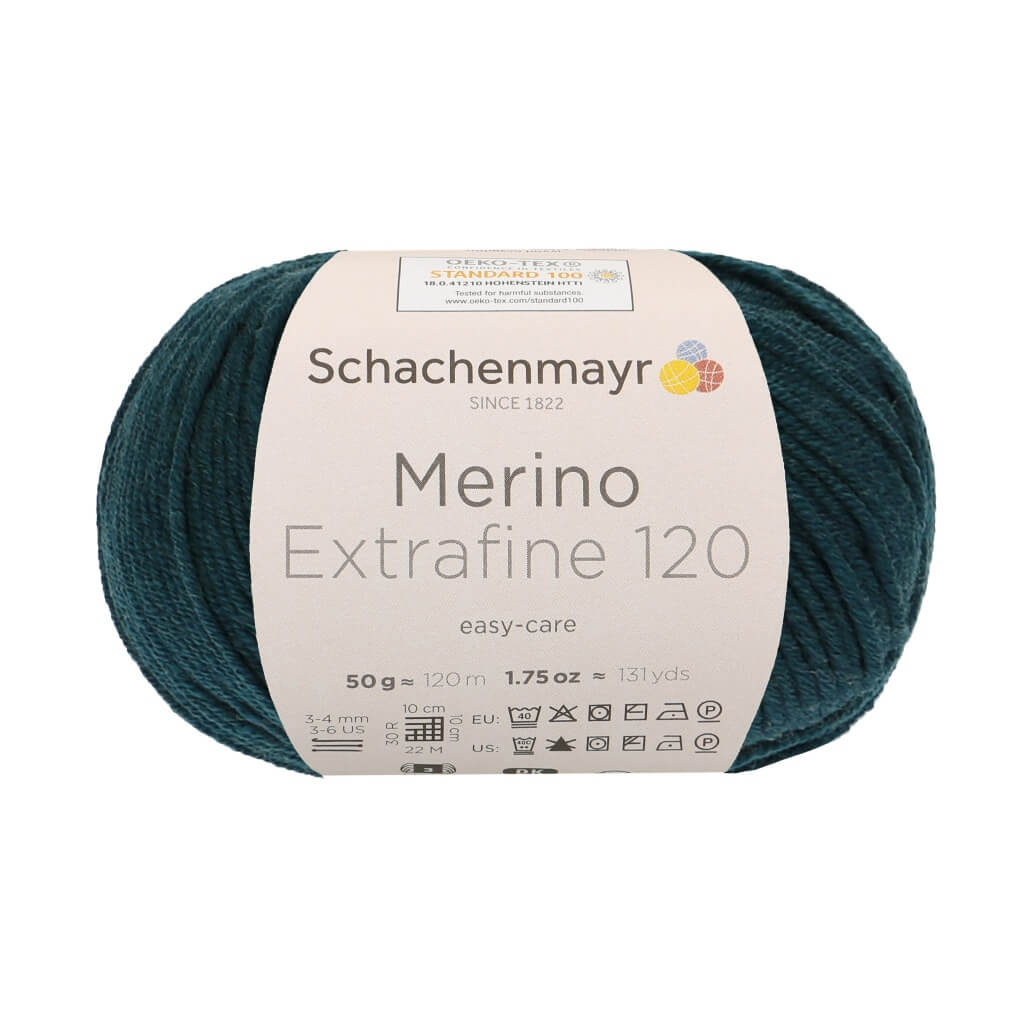 Schachenmayr 163 - Malachit Schachenmayr Merino Extrafine 120 - Merinogarn Lieblingsgarn