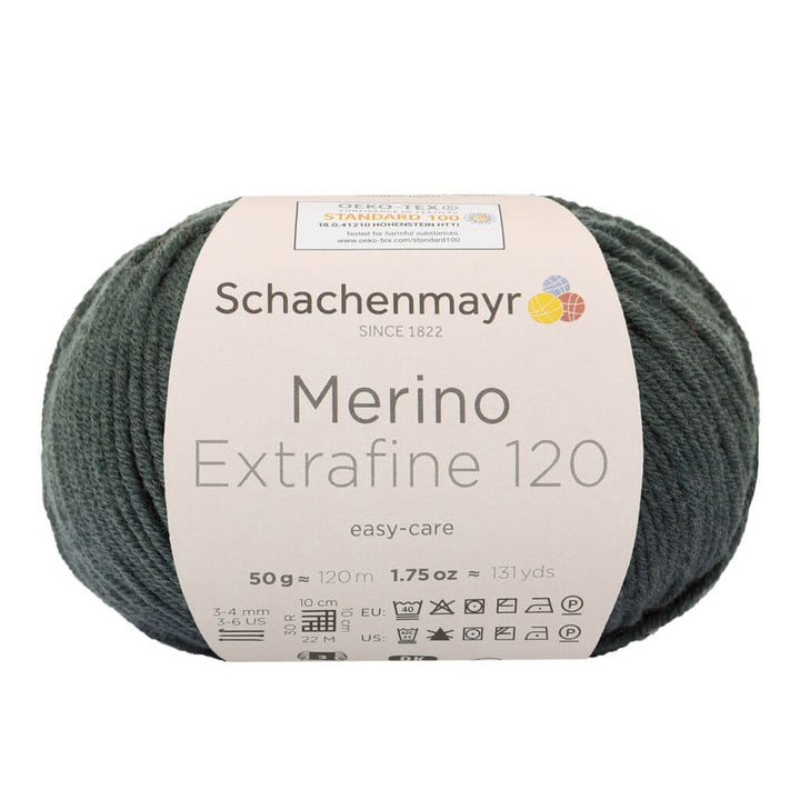 Schachenmayr 171 - Oliv Schachenmayr Merino Extrafine 120 - Merinogarn Lieblingsgarn