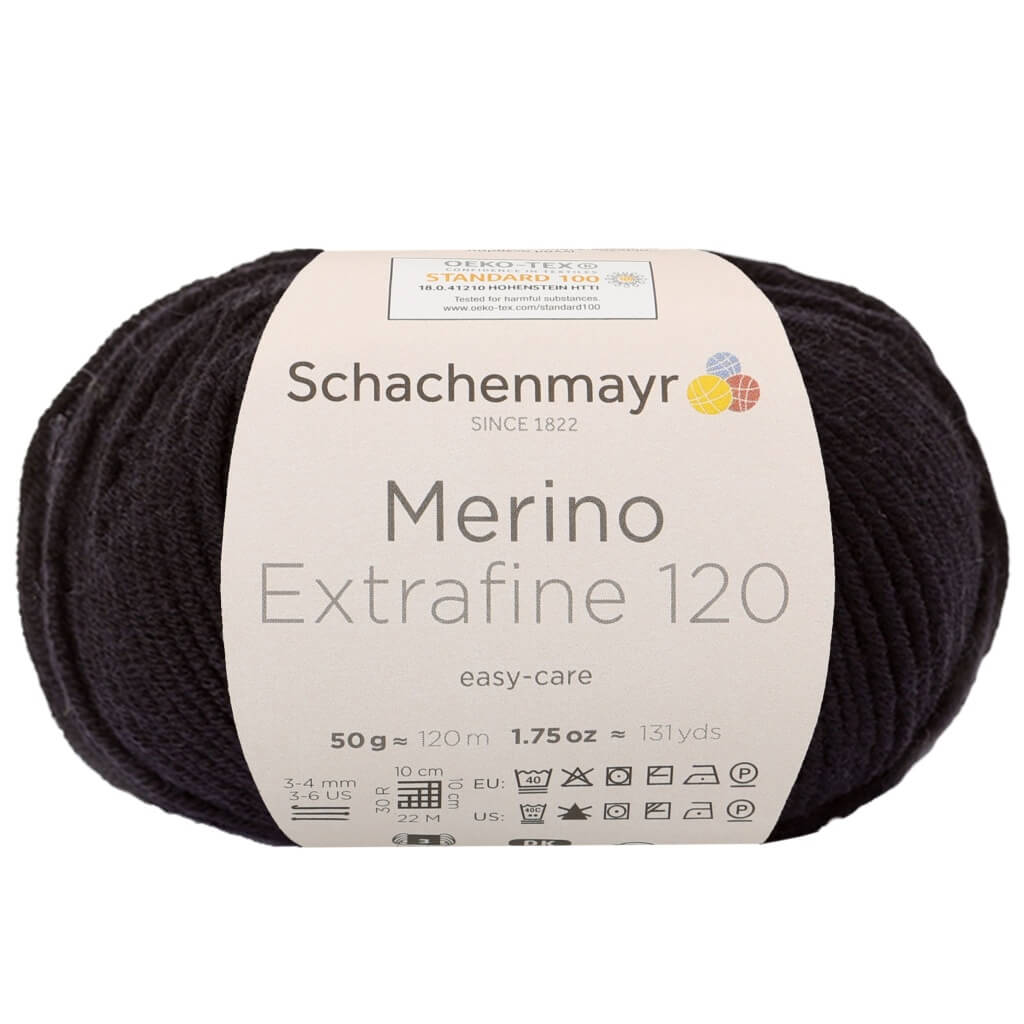 Schachenmayr Merino Extrafine 120 - Merinogarn