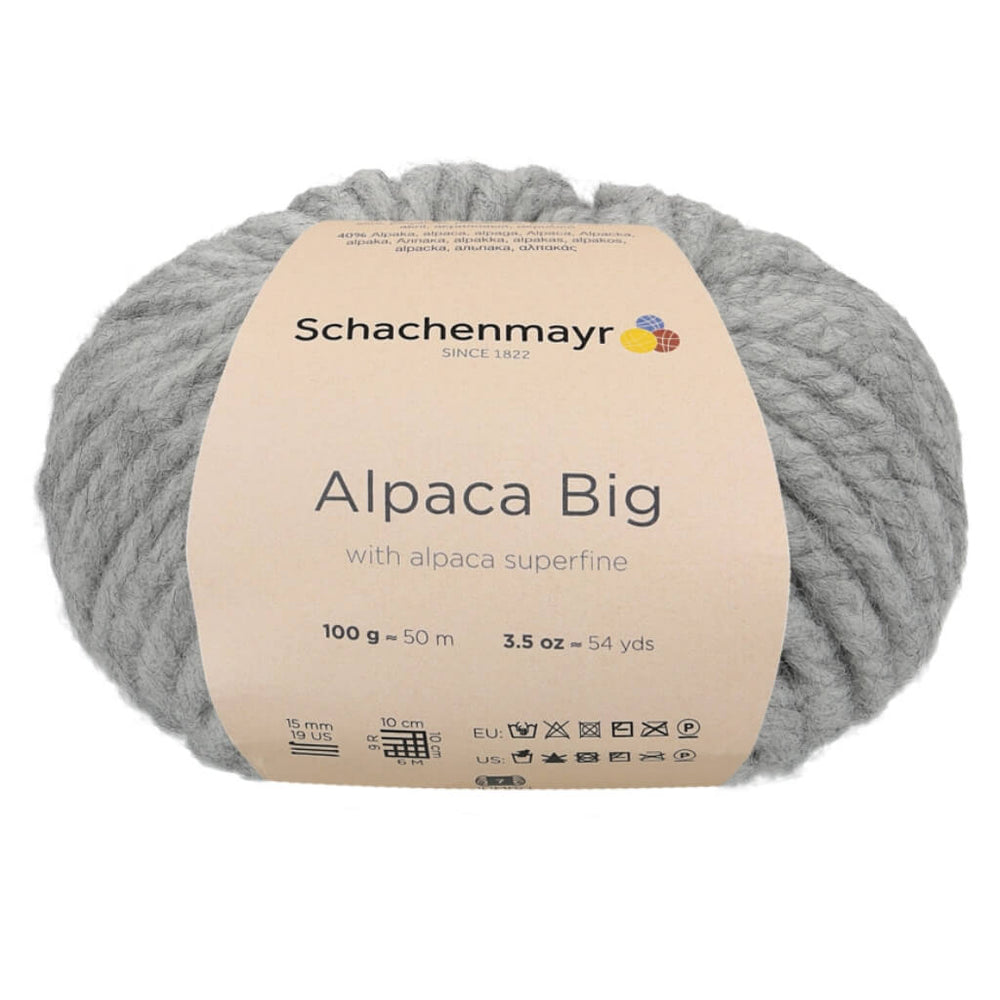 Schachenmayr 90 - Stone Schachenmayr Alpaca Big 100g Lieblingsgarn