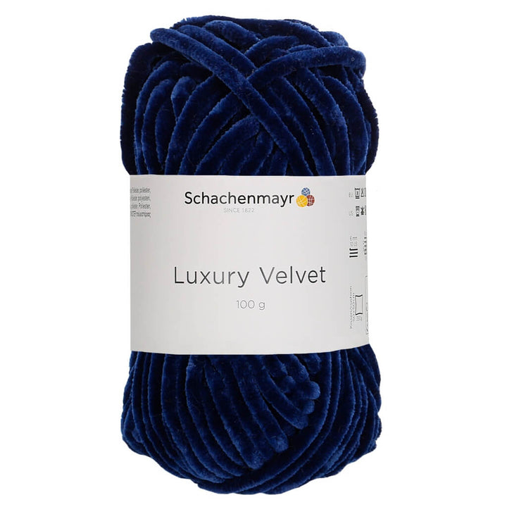 Schachenmayr 50 - Navy Schachenmayr Luxury Velvet 100g Lieblingsgarn