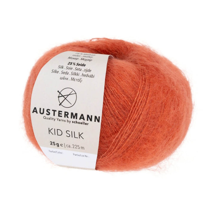 Austermann 25 - Kuerbis Austermann Kid Silk 25g Lieblingsgarn