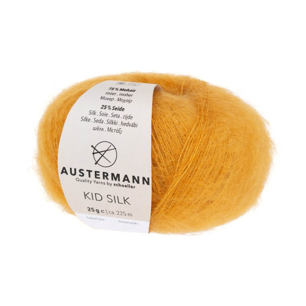 Austermann 26 - Curry Austermann Kid Silk 25g Lieblingsgarn