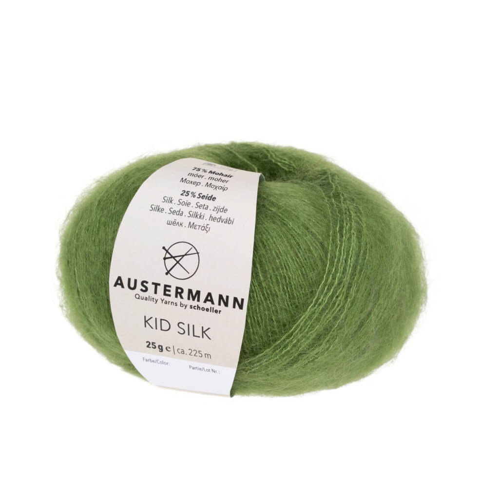 Austermann 28 - Absinth Austermann Kid Silk 25g Lieblingsgarn