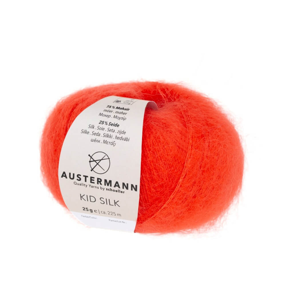 Austermann 42 - Melone Austermann Kid Silk 25g Lieblingsgarn