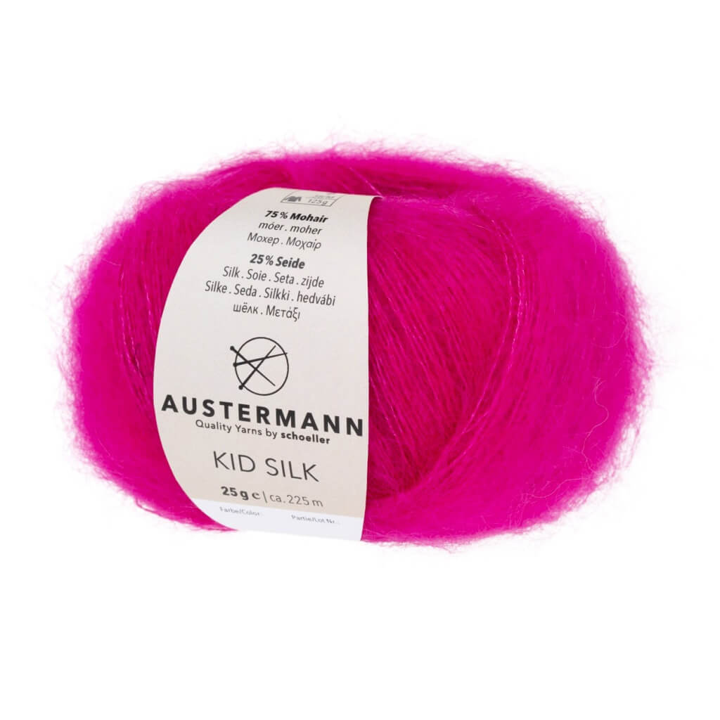 Austermann 43 - Cyclam Austermann Kid Silk 25g Lieblingsgarn