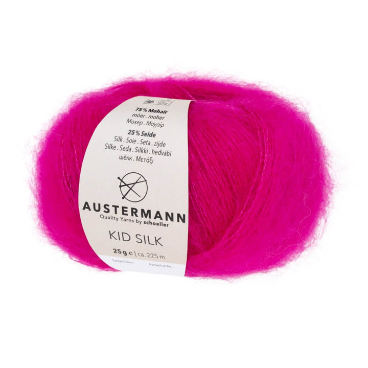 Austermann 43 - Cyclam Austermann Kid Silk 25g Lieblingsgarn