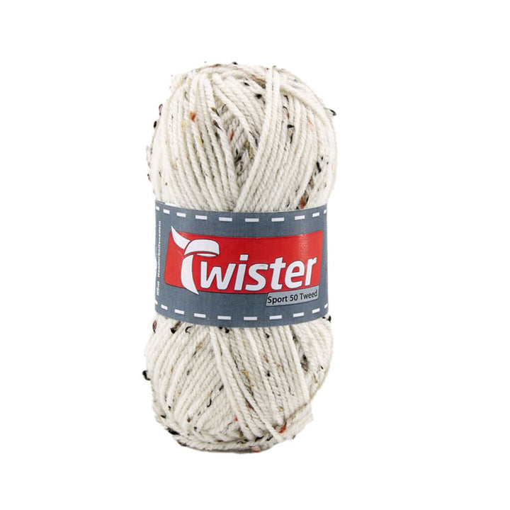 Twister 1 - Natur Tweed Twister Sport 50 Lieblingsgarn