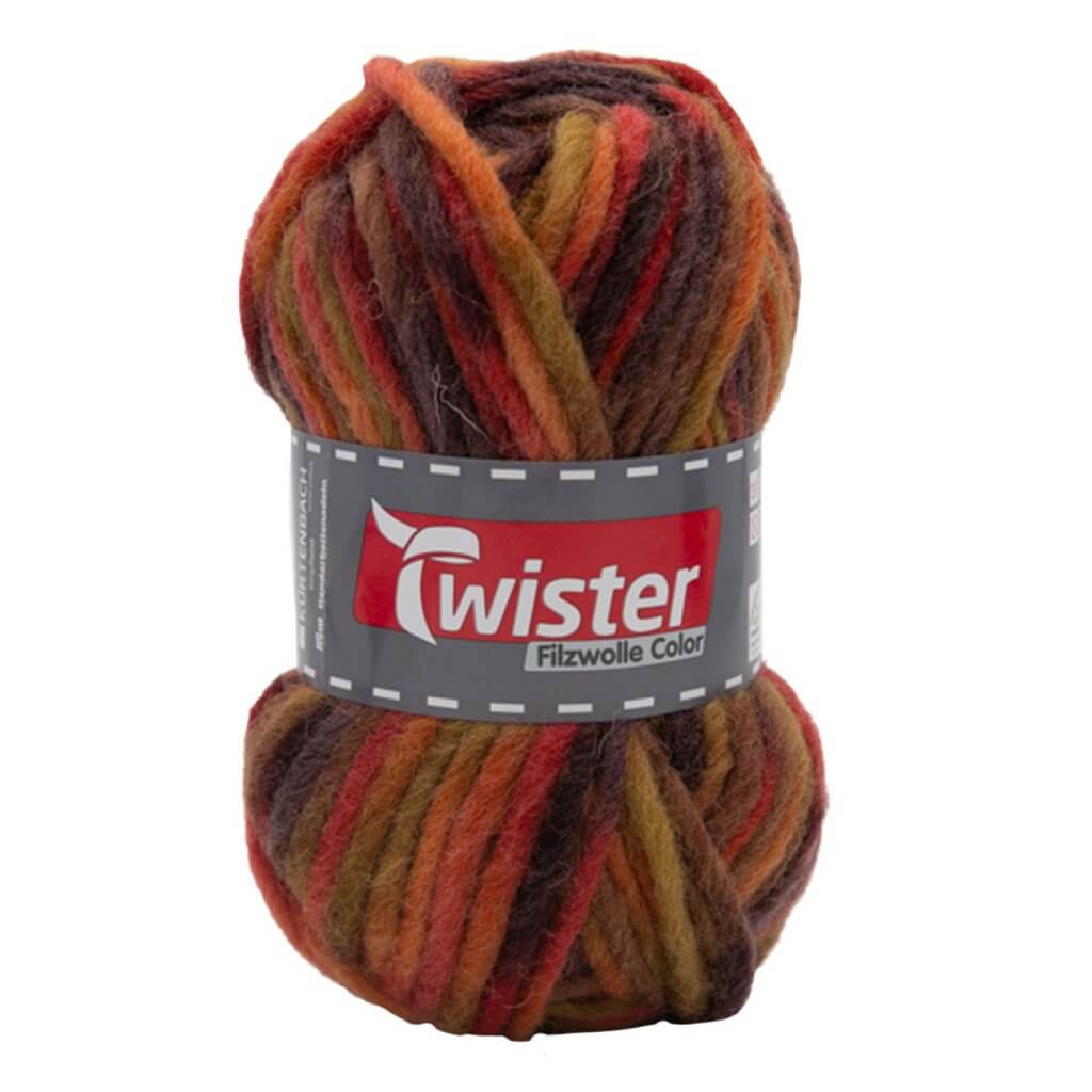 Twister 188 - Herbst Twister Filzwolle Color 50g Lieblingsgarn