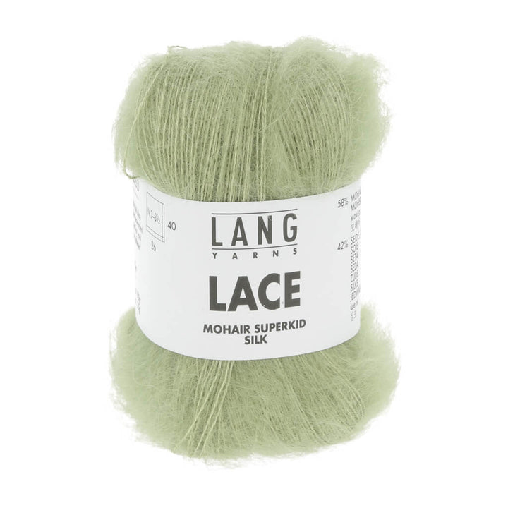 Lang Yarns 044 - Lime Lang Yarns Lace - 25g Mohair Wolle Lieblingsgarn