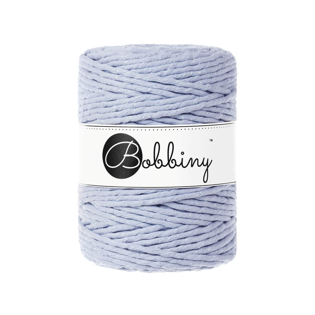 Bobbiny Makramee Glossy Iris Bobbiny Makramee Garn 5 mm x 100 m gedreht Lieblingsgarn
