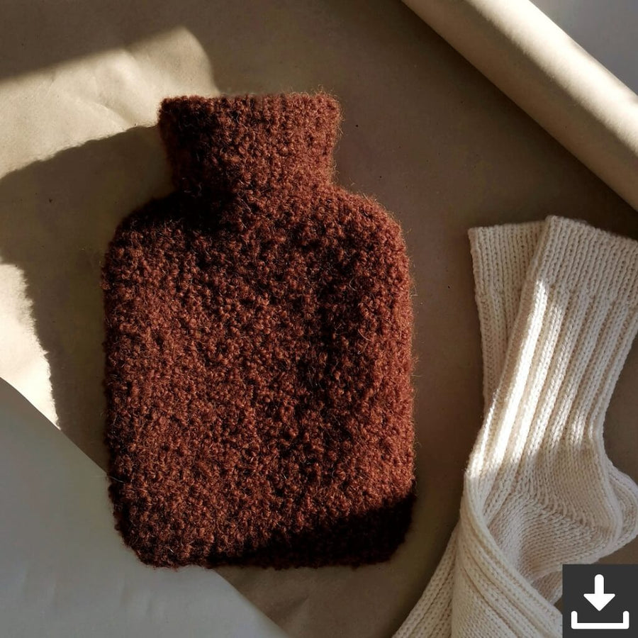 Paula Strickt Wärmflaschenüberzug Hottie Sweater Strickanleitung - Paula strickt (PDF) Lieblingsgarn