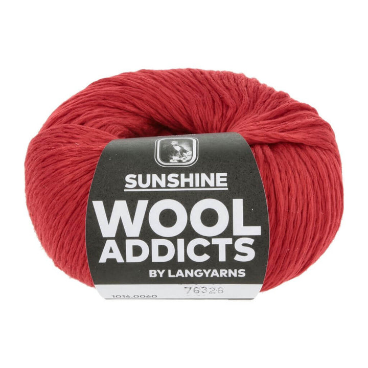 Lang Yarns 60 - Pomegranate Lang Yarns Wooladdicts Sunshine inkl. Anleitungsheft Lieblingsgarn