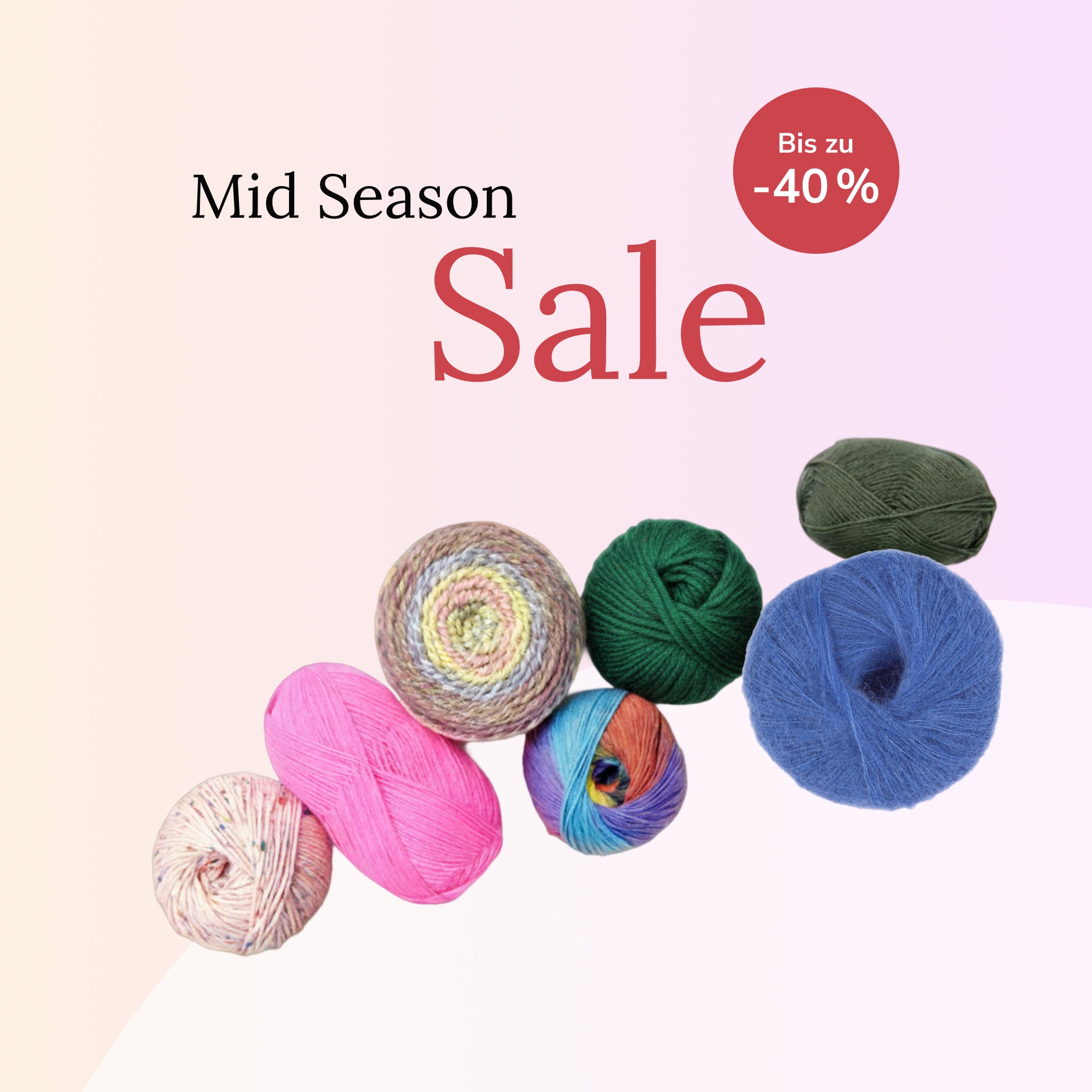 Lieblingsgarn Mid Season Sale mit bis zu 40% Rabatt Lieblingsgarn