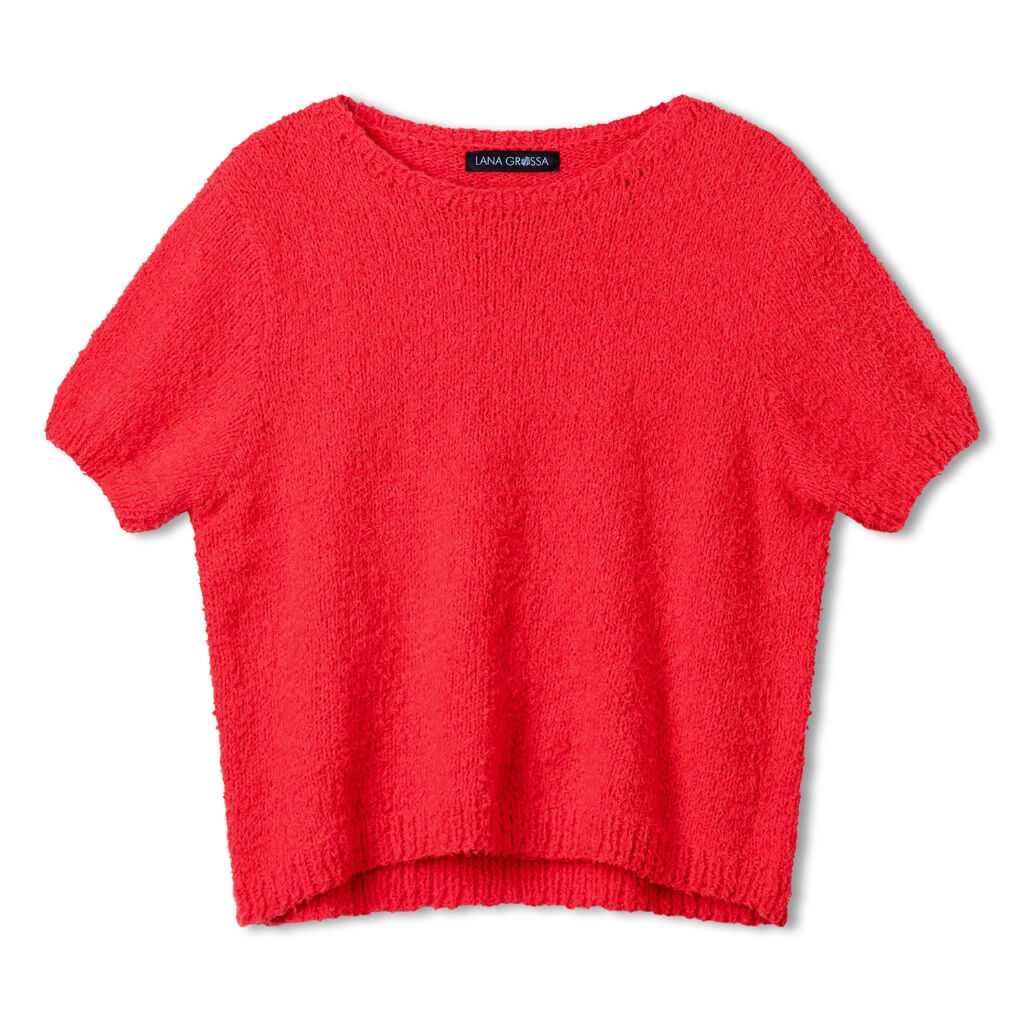 Lana Grossa Pattern Schlichtes Shirt Strickanleitung - Lana Grossa (Heft) Lieblingsgarn