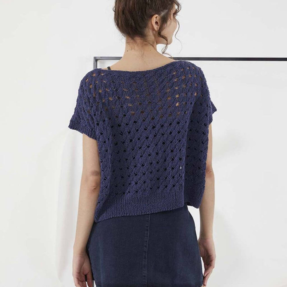 Lang Yarns Shirt mit Zopfmuster Strickanleitung - Lang Yarns (PDF) Lieblingsgarn