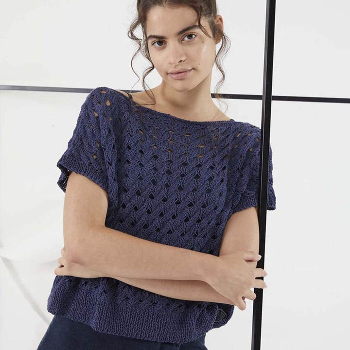 Lang Yarns Shirt mit Zopfmuster Strickanleitung - Lang Yarns (PDF) Lieblingsgarn