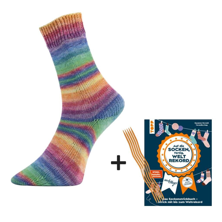 Topp 1 Sockenweltrekord Strickset - Limited Edition Lieblingsgarn