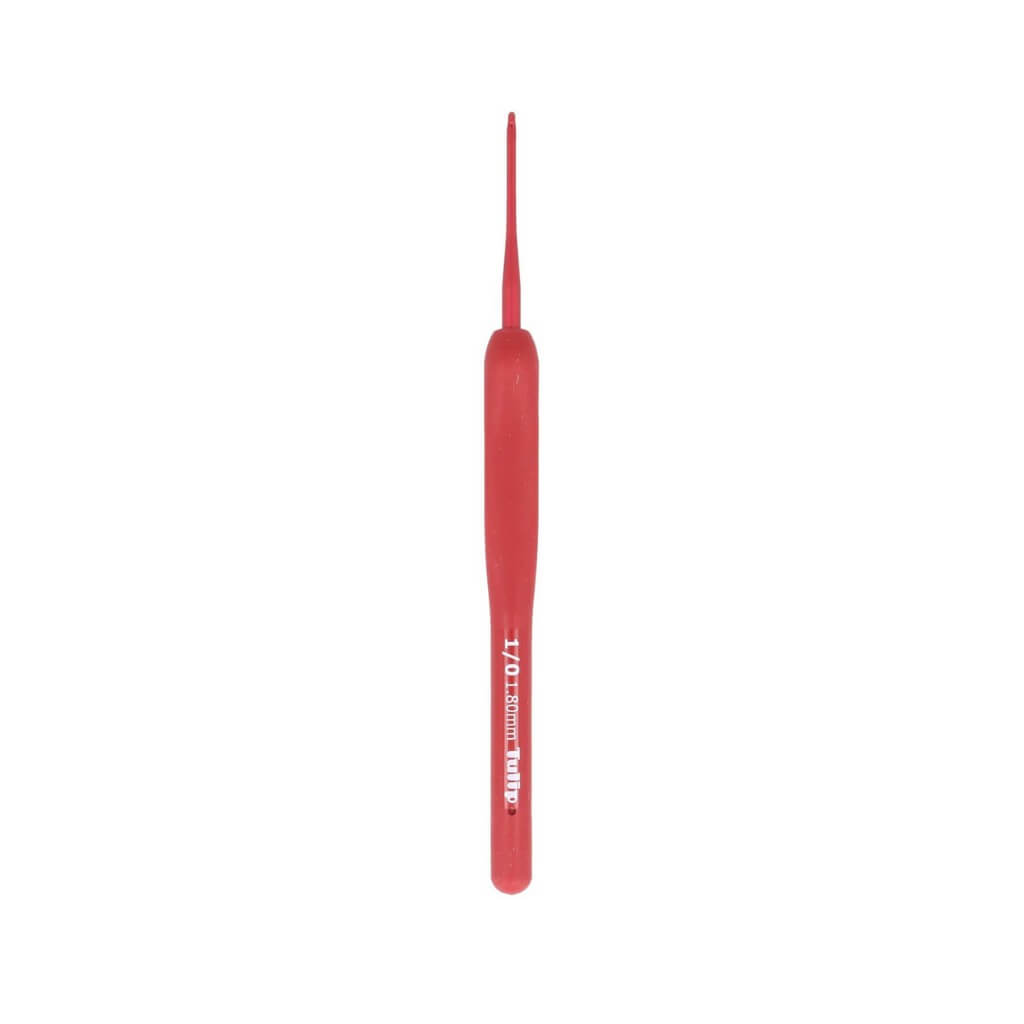 Tulip 1,80 mm Tulip ETIMO Red Häkelnadel mit Softgriff Lieblingsgarn