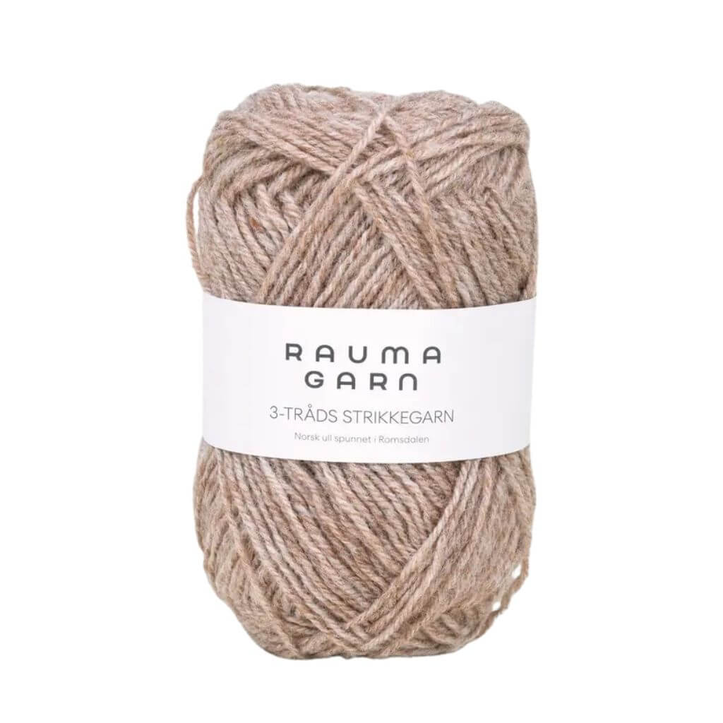 Rauma 3-Tr. Strikkegarn 50g