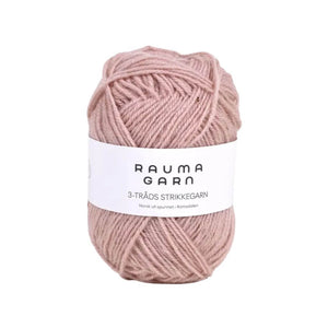 Rauma 3-Tr. Strikkegarn 50g